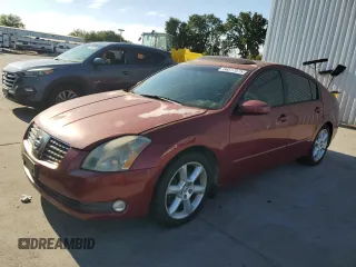 2005 Nissan Maxima SL z VIN 1N4BA41EX5C863665, wystawiony jako Copart lot #66517375 z przebiegiem 155 288 mil mil oraz Szkoda całkowita • Salvage title. Historia ofert i sprzedaży dostępna na DreamBid. Obrazek 1.