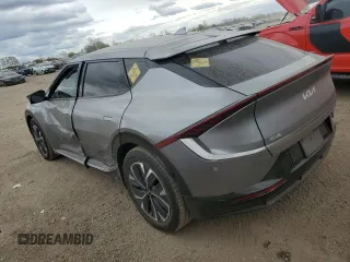 2022 Kia EV6 Wind with VIN KNDC3DLC6N5087124, listed as a Copart auction lot 75606944 with 11,687 mi miles and Salvage Title. Bid and sale history available at carsss.com. Image 2.