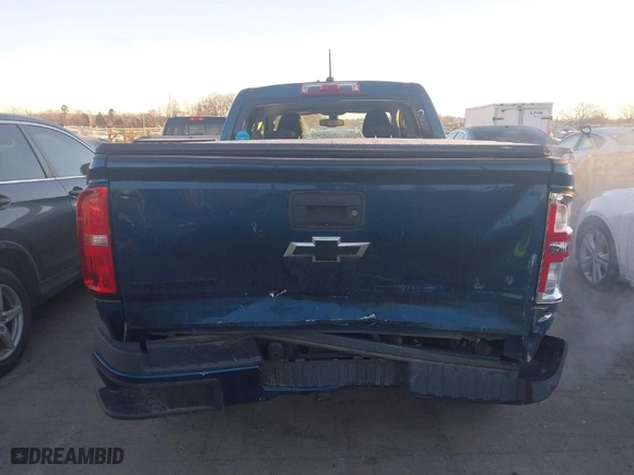 2019 Chevrolet Colorado 4WD LT with VIN 1GCGTCEN0K1268281, listed as a IAAI auction lot 41636235 with 56,550 mi miles. Bid and sale history available at carsss.com. Image 16.