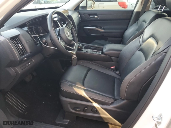 2024 Nissan Pathfinder SL with VIN 5N1DR3CA5RC213157, listed as a Copart auction lot 43481615 with 12,838 mi miles and Salvage Title. Bid and sale history available at carsss.com. Image 7.