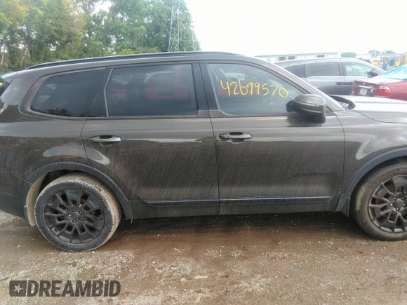 2021 Kia Telluride EX with VIN 5XYP3DHC1MG128114, listed as a IAAI auction lot 42699570 with 92,775 mi miles and . Bid and sale history available at DreamBid. Image 12.