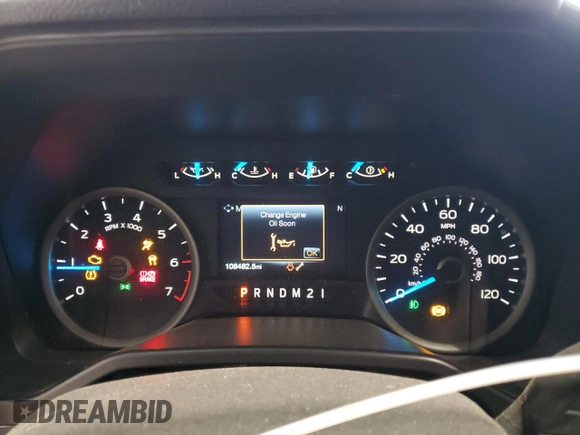 2016 Ford F-150 XLT with VIN 1FTEW1EG4GKF42510, listed as a Copart auction lot 51363495 with 108,482 mi miles and Salvage Title. Bid and sale history available at carsss.com. Image 9.