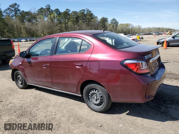 2023 Mitsubishi Mirage G4 ES with VIN ML32FUFJ9PHF04417, listed as a Copart auction lot 49507215 with 56,930 mi miles and Salvage Title. Bid and sale history available at carsss.com. Image 2.