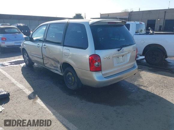 2003 Mazda MPV LX with VIN JM3LW28A930359444, listed as a IAAI auction lot 41949297 with 189,346 mi miles. Bid and sale history available at carsss.com. Image 3.
