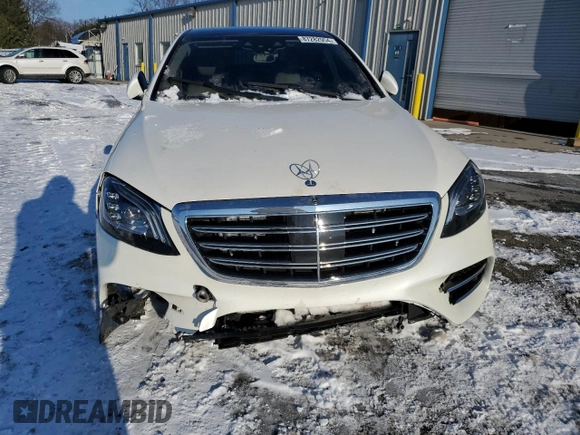 2020 Mercedes-Benz S-Class S 450 with VIN W1KUG6EB8LA559889, listed as a Copart auction lot 87282954 with 36,057 mi miles and Salvage Title. Bid and sale history available at carsss.com. Image 5.