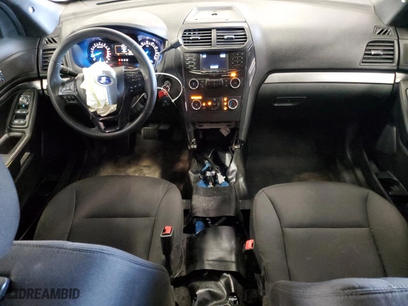 2019 Ford Police Interceptor Utility with VIN 1FM5K8AT1KGB15719, listed as a Copart auction lot 65549154 with 81,581 mi miles and Non Repairable. Bid and sale history available at carsss.com. Image 8.