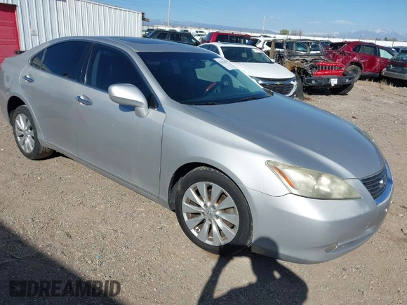 2007 Lexus ES with VIN JTHBJ46GX72144136, listed as a IAAI auction lot 42031389 with 169,111 mi miles. Bid and sale history available at carsss.com. Image 1.