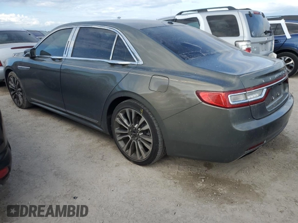 2017 Lincoln Continental Select z VIN 1LN6L9SP9H5609114, wystawiony jako Copart lot #75826794 z przebiegiem 21 770 mil mil oraz Szkoda całkowita • Salvage title. Historia ofert i sprzedaży dostępna na DreamBid. Obrazek 2.