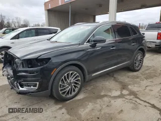 2020 Lincoln Nautilus Reserve z VIN 2LMPJ8K90LBL09704, wystawiony jako Copart lot #50052605 z przebiegiem 59 605 mil mil oraz Szkoda całkowita • Salvage title. Historia ofert i sprzedaży dostępna na DreamBid. Obrazek 1.