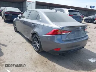 2017 Lexus IS 200t with VIN JTHBA1D25H5039302, listed as a IAAI auction lot 42059497 with 142,695 mi miles and . Bid and sale history available at DreamBid. Image 3.