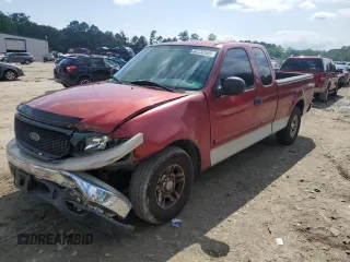 2004 Ford F-150 XL with VIN 2FTRX17W44CA44004, listed as a Copart auction lot 57132645 with 286,897 mi miles and Salvage title. Bid and sale history available at DreamBid. Image 1.
