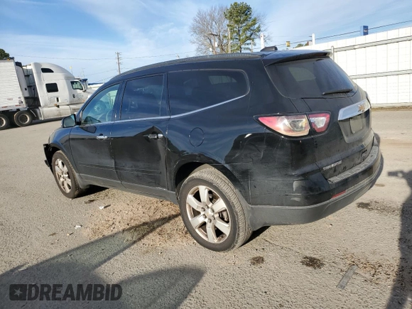 2017 Chevrolet Traverse LT with VIN 1GNKRGKD4HJ118802, listed as a Copart auction lot 89173575 with 193,310 mi miles and Salvage Title. Bid and sale history available at DreamBid. Image 2.