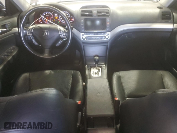 2008 Acura TSX Nav with VIN JH4CL96918C010219, listed as a Copart auction lot 62650535 with 177,732 mi miles and Salvage title. Bid and sale history available at DreamBid. Image 8.