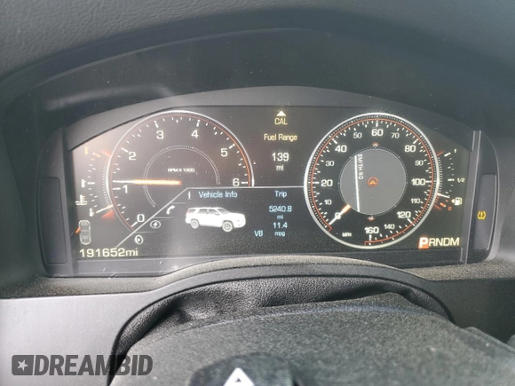 2015 Cadillac Escalade Premium z VIN 1GYS3NKJ8FR598839, wystawiony jako Copart lot #49067055 z przebiegiem 191 652 mil mil oraz Tytuł czysty. Historia ofert i sprzedaży dostępna na DreamBid. Obrazek 9.