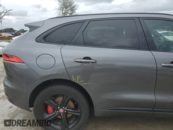 2019 Jaguar F-Pace 25t R-Sport with VIN SADCL2FX2KA361879, listed as a Copart auction lot 73736674 with Not Provided miles and Non Repairable. Bid and sale history available at DreamBid. Image 13.