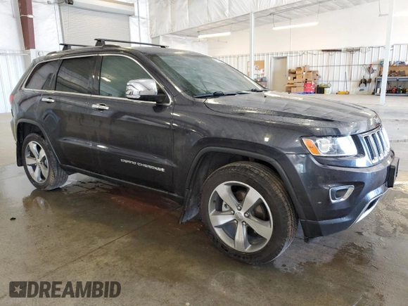 2014 Jeep Grand Cherokee Limited with VIN 1C4RJFBG4EC395386, listed as a Copart auction lot 55789105 with 134,488 mi miles and Salvage title. Bid and sale history available at DreamBid. Image 4.