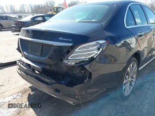 2017 Mercedes-Benz C 300 with VIN 55SWF4KB7HU184461, listed as a IAAI auction lot 41761593 with 55,161 mi miles and . Bid and sale history available at carsss.com. Image 19.