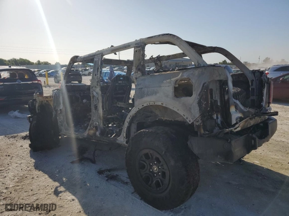 2023 Ford Bronco with VIN 1FMEE5DP5PLB28766, listed as a Copart auction lot 46500364 with NaN miles and Non Repairable. Bid and sale history available at carsss.com. Image 2.