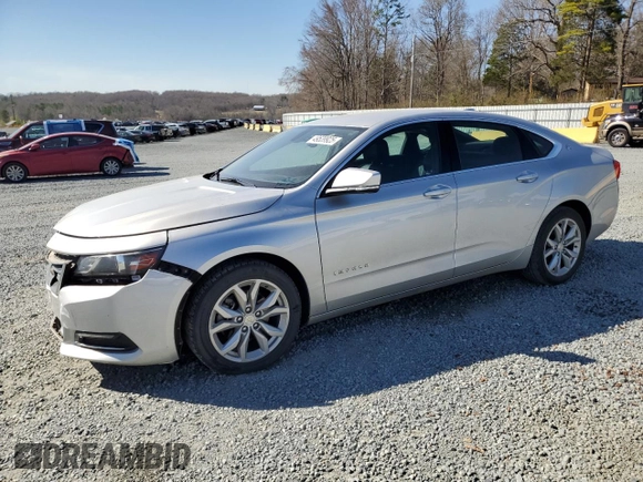 2020 Chevrolet Impala LT with VIN 2G11Z5S39L9102883, listed as a Copart auction lot 49539925 with 80,865 mi miles and Salvage Title. Bid and sale history available at DreamBid. Image 1.