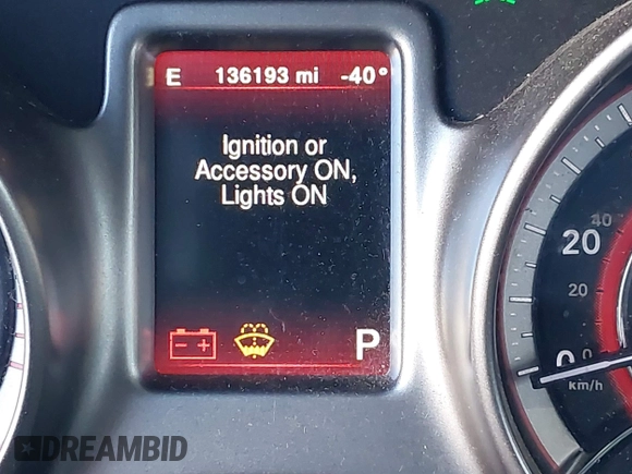 2017 Dodge Journey Crossroad Plus with VIN 3C4PDDGG5HT517581, listed as a IAAI auction lot 41225446 with 136,193 mi miles and . Bid and sale history available at DreamBid. Image 15.