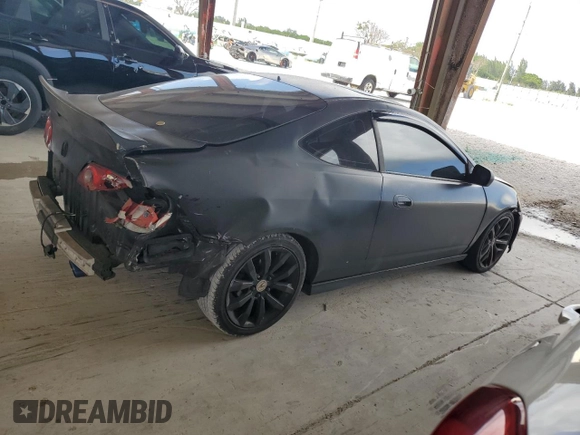 2005 Acura RSX z VIN JH4DC54805S011824, wystawiony jako Copart lot #79040914 z przebiegiem 103 539 mil mil oraz Szkoda całkowita • Salvage title. Historia ofert i sprzedaży dostępna na DreamBid. Obrazek 3.