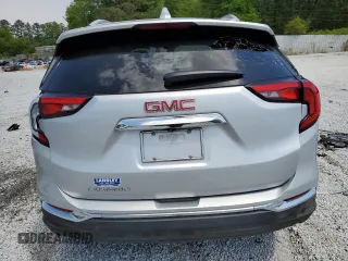 2020 GMC Terrain SLT with VIN 3GKALPEV9LL101347, listed as a Copart auction lot 52211035 with 53,675 mi miles and Salvage Title. Bid and sale history available at carsss.com. Image 6.