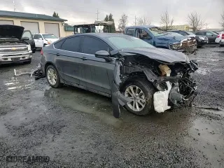 2020 Ford Fusion SE with VIN 3FA6P0HD9LR149661, listed as a Copart auction lot 43466805 with 0 mi miles and Salvage Title. Bid and sale history available at carsss.com. Image 10.