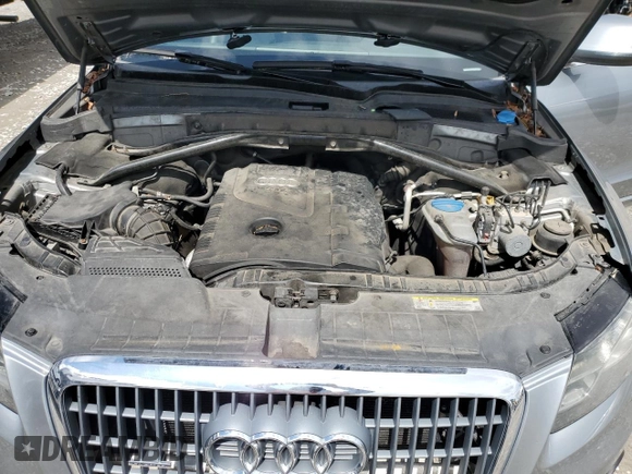 2011 Audi Q5 Premium Plus with VIN WA1LFAFP8BA115216, listed as a Copart auction lot 52777615 with 146,690 mi miles and Salvage Title. Bid and sale history available at DreamBid. Image 12.