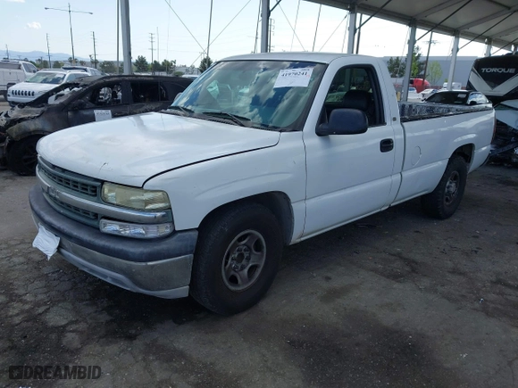 2002 Chevrolet Silverado 1500 with VIN 1GCEC14V82Z236404, listed as a IAAI auction lot 41970241 with 240,265 mi miles. Bid and sale history available at carsss.com. Image 17.