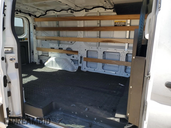 2024 Ford Transit Cargo with VIN 1FTBR1Y83RKA33591, listed as a Copart auction lot 47635895 with 12,242 mi miles and Salvage Title. Bid and sale history available at DreamBid. Image 11.
