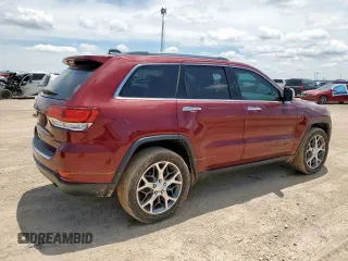 2020 Jeep Grand Cherokee Limited with VIN 1C4RJFBG7LC267074, listed as a Copart auction lot 59626955 with 130,464 mi miles and Salvage title. Bid and sale history available at DreamBid. Image 3.