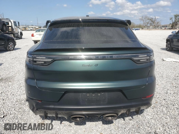 2022 Porsche Cayenne Turbo GT with VIN WP1BK2AY5NDA60549, listed as a Copart auction lot 74494584 with Not provided miles and Salvage title. Bid and sale history available at DreamBid. Image 6.