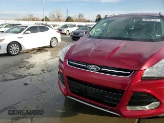 2014 Ford Escape Titanium with VIN 1FMCU0JX1EUB15697, listed as a Copart auction lot 48386535 with 86,178 mi miles and Salvage Title. Bid and sale history available at carsss.com. Image 14.