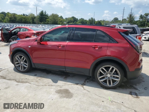 2020 Cadillac XT4 AWD Sport with VIN 1GYFZFR46LF023142, listed as a Copart auction lot 68239744 with 88,768 mi miles and Salvage title. Bid and sale history available at DreamBid. Image 2.
