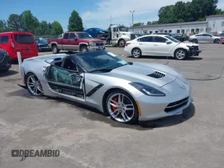 2014 Chevrolet Corvette Z51 3LT z VIN 1G1YM3D7XE5120603, wystawiony jako IAAI lot #42313984 z przebiegiem 64 199 mil mil oraz . Historia ofert i sprzedaży dostępna na DreamBid. Obrazek 1.
