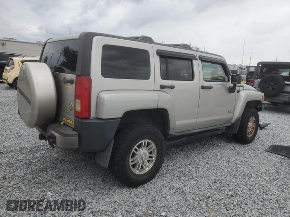 2006 Hummer H3 with VIN 5GTDN136968303659, listed as a Copart auction lot 89052425 with 275,002 mi miles and Clean Title. Bid and sale history available at DreamBid. Image 3.