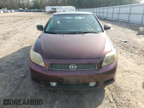 2007 Scion tC Spec with VIN JTKDE177370172683, listed as a Copart auction lot 84940184 with 212,842 mi miles and Salvage Title. Bid and sale history available at carsss.com. Image 5.