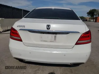 2014 Hyundai Equus Signature with VIN KMHGH4JH2EU090816, listed as a Copart auction lot 54565535 with 168,285 mi miles and Salvage Title. Bid and sale history available at DreamBid. Image 6.