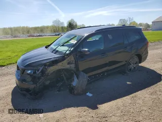 2022 Honda Pilot Sport with VIN 5FNYF6H39NB074609, listed as a Copart auction lot 55181385 with 36,354 mi miles and Salvage title. Bid and sale history available at DreamBid. Image 1.