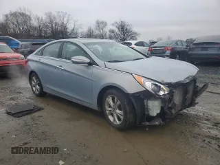 2011 Hyundai Sonata Limited with VIN 5NPEC4AC7BH140842, listed as a Copart auction lot 43785965 with 72,342 mi miles and Salvage Title. Bid and sale history available at DreamBid. Image 4.