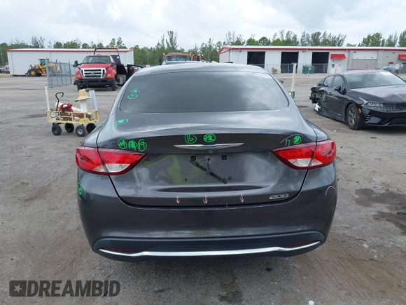 2015 Chrysler 200 Limited with VIN 1C3CCCABXFN700940, listed as a IAAI auction lot 42618405 with 139,141 mi miles and . Bid and sale history available at DreamBid. Image 16.