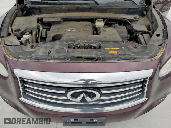 2014 Infiniti QX60 с VIN 5N1AL0MN4EC549719, выставлен на аукционе Copart как лот 58479945 с пробегом 157 320 миль миль и Чистый • Clean title. История ставок и продаж доступна на DreamBid. Изображение 12.