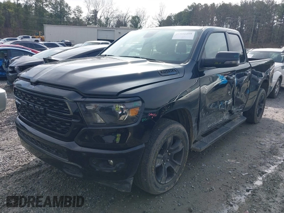 2023 Ram 1500 Big Horn with VIN 1C6SRFBTXPN617970, listed as a IAAI auction lot 41532459 with 40,014 mi miles. Bid and sale history available at carsss.com. Image 14.