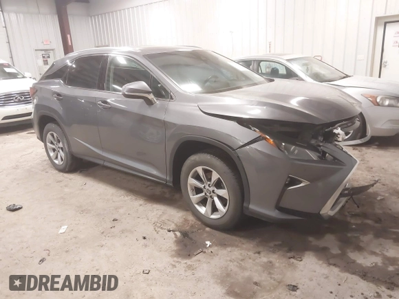 2019 Lexus RX with VIN 2T2BZMCA5KC197990, listed as a IAAI auction lot 41739917 with 74,469 mi miles. Bid and sale history available at carsss.com. Image 1.