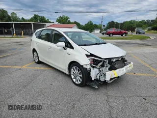 2012 Toyota Prius Two with VIN JTDZN3EU2C3040086, listed as a Copart auction lot 54426935 with 47,535 mi miles and Salvage Title. Bid and sale history available at carsss.com. Image 1.