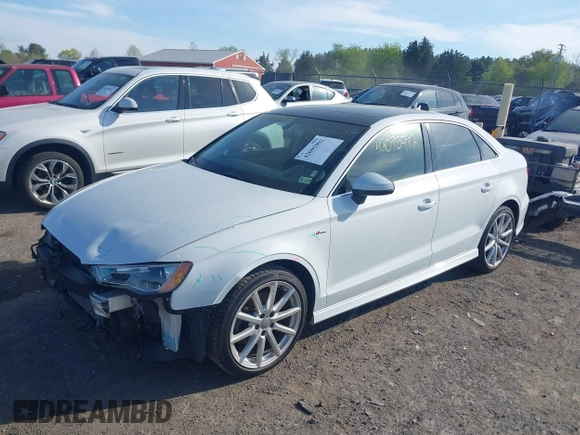 2016 Audi A3 2.0T Premium Plus with VIN WAUJ8GFF5G1048922, listed as a IAAI auction lot 42095992 with 136,070 mi miles. Bid and sale history available at carsss.com. Image 18.