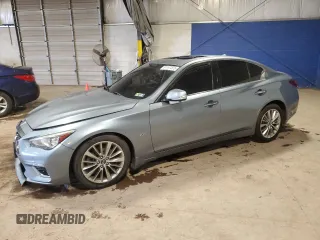 2018 Infiniti Q50 3.0t SPORT with VIN JN1EV7AR7JM444485, listed as a Copart auction lot 51167575 with 82,540 mi miles and Salvage Title. Bid and sale history available at carsss.com. Image 1.