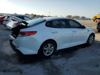 2016 Kia Optima LX with VIN 5XXGT4L37GG035923, listed as a Copart auction lot 52915295 with 158,265 mi miles and Salvage Title. Bid and sale history available at carsss.com. Image 3.