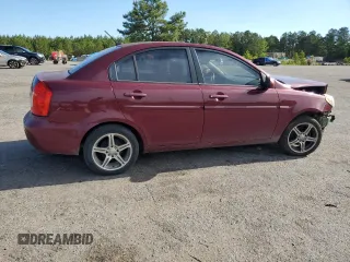 2009 Hyundai Accent Auto GLS with VIN KMHCN46C29U289987, listed as a Copart auction lot 55254085 with 164,363 mi miles and Salvage title. Bid and sale history available at DreamBid. Image 3.