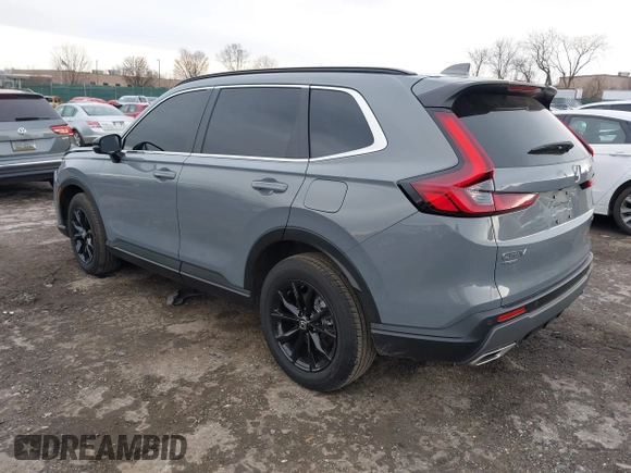 2025 Honda CR-V Sport-L with VIN 2HKRS6H82SH809942, listed as a IAAI auction lot 41504944 with 13,407 mi miles and . Bid and sale history available at DreamBid. Image 3.